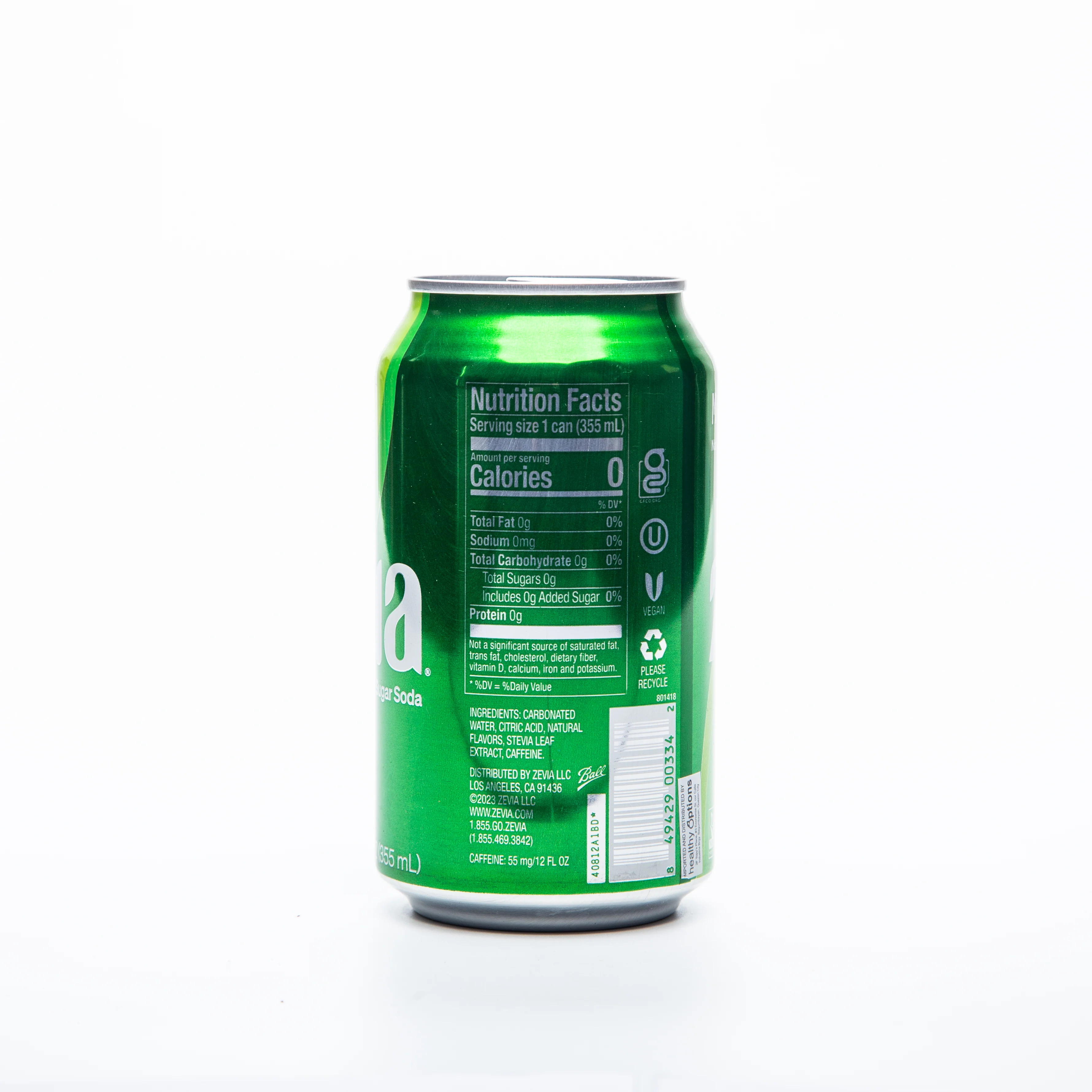 Zevia Mountain Zevia Soda 355ml - Image 2